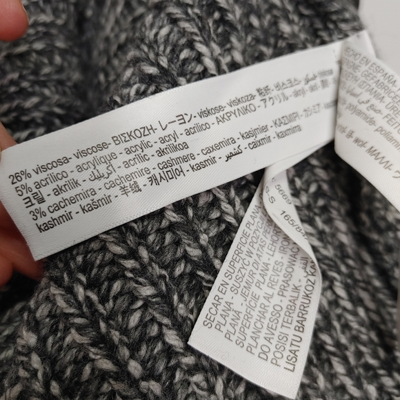 Massimo Dutti Wool Blend Oversized Cardigan Size XS/S - Picture 13 of 15